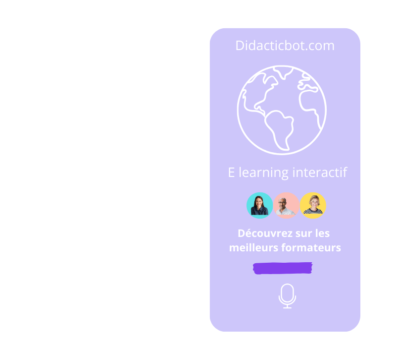Elearning interactif